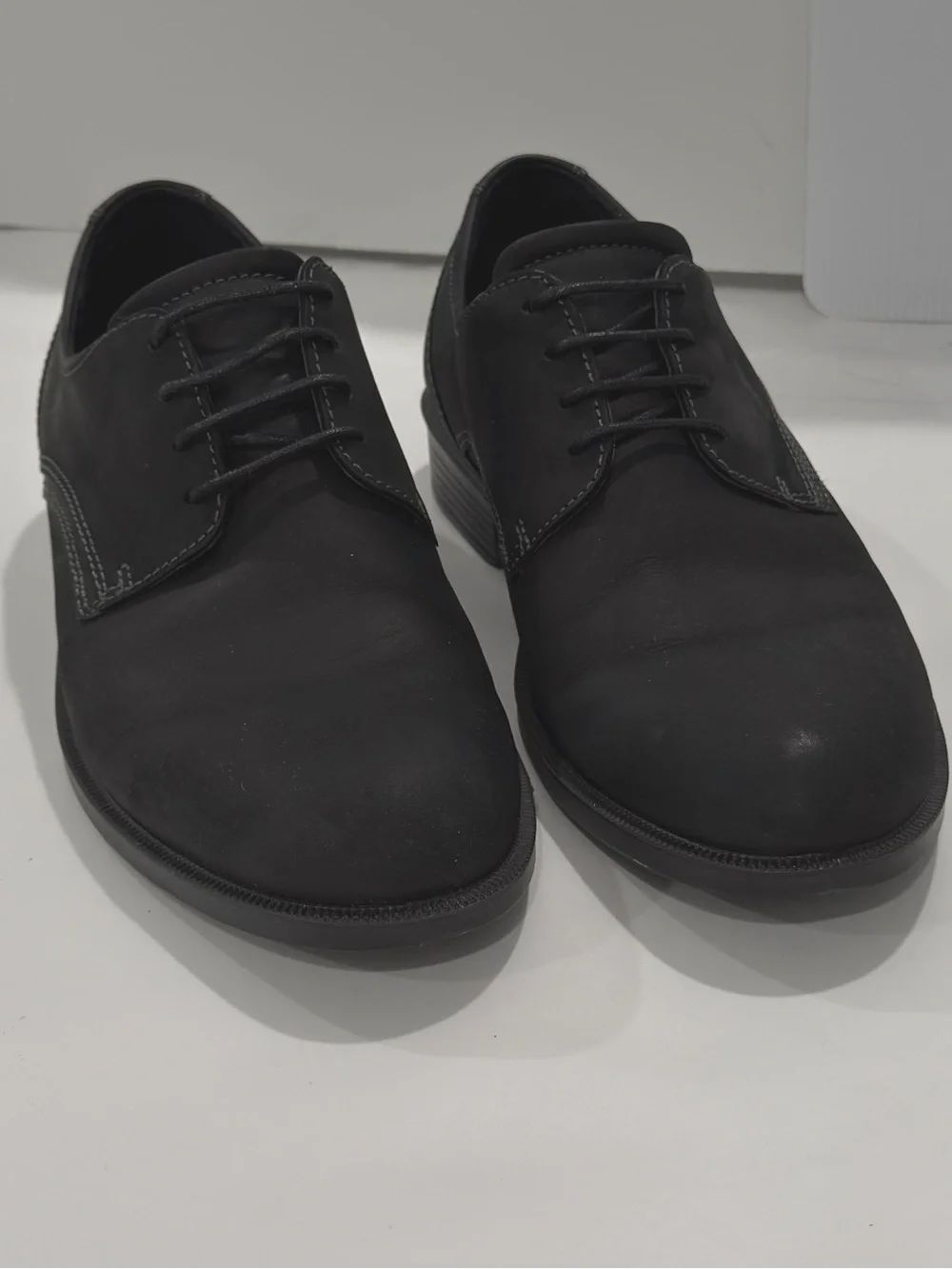 Ecco Harold Derby Men's Black Lace-Up Dress Shoes Size 41
